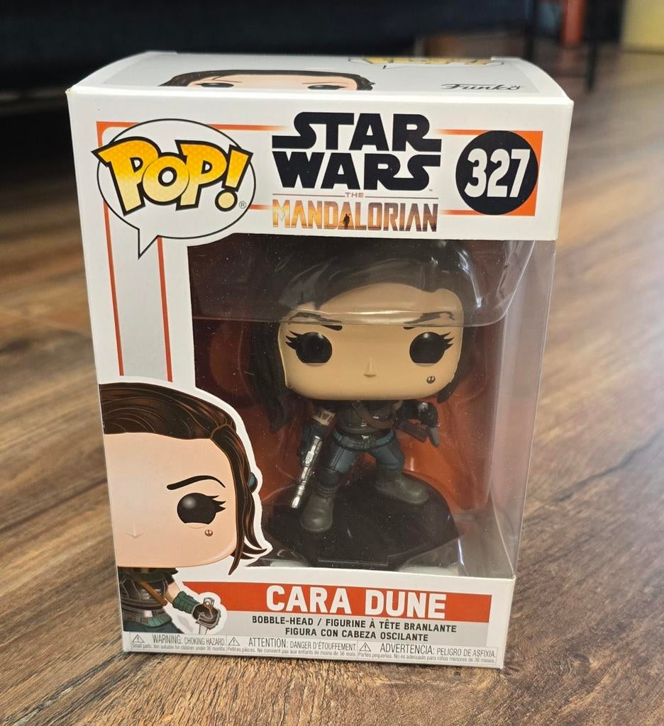 Funko Pop! Star Wars The Mandalorian Cara Dune 327, Verzamelen, Star Wars, Ophalen, Nieuw, Beeldje of Buste