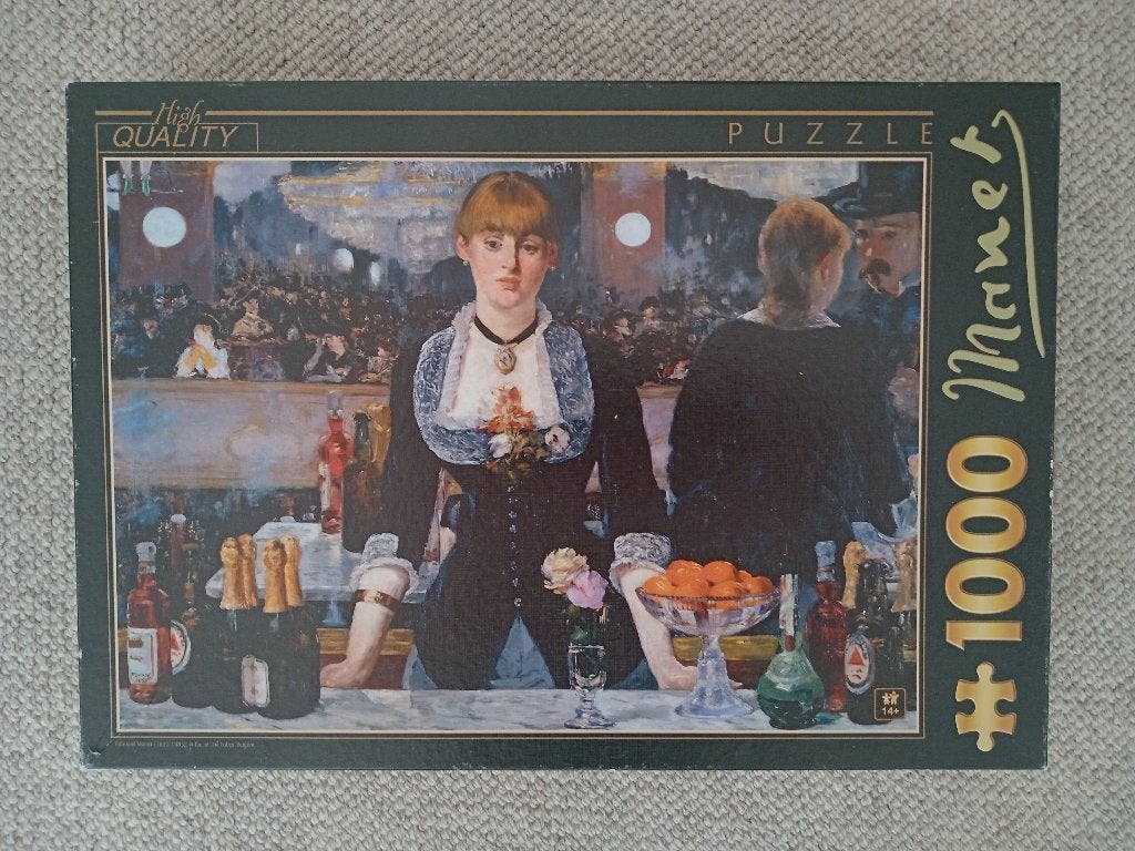 kunstpuzzel Manet, Ophalen, 500 t/m 1500 stukjes, Zo goed als nieuw, Legpuzzel