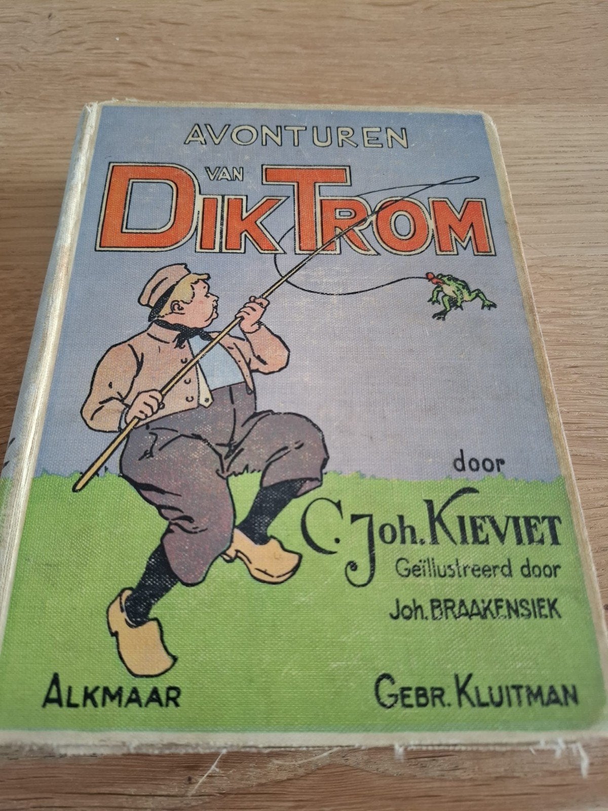 Oud leesboek van Dik Trom door C.Joh.Kieviet, Ophalen of Verzenden