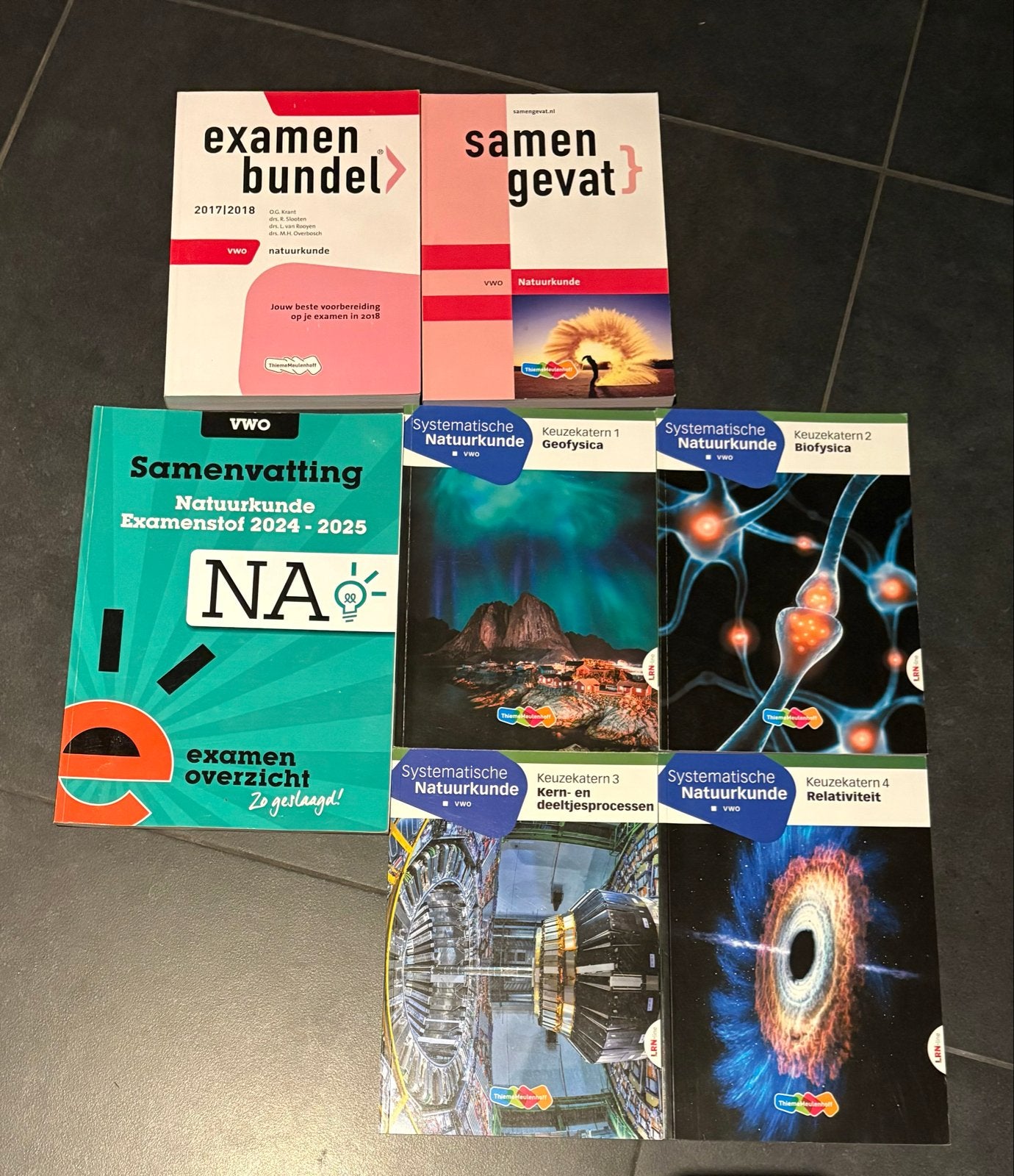 Natuurkunde VWO boeken: Examenbundel, Samengevat, Systematis, Ophalen of Verzenden, Gelezen, VWO, Natuurkunde
