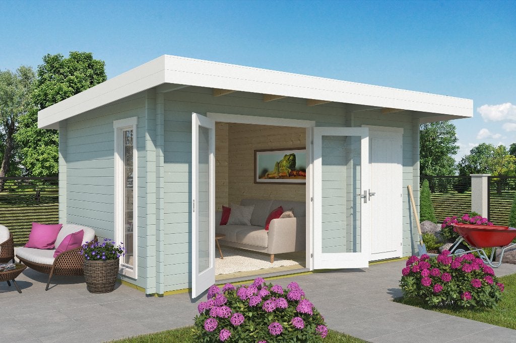 NIEUW Modern blokhut Chameleon 44, Verzenden, Nieuw