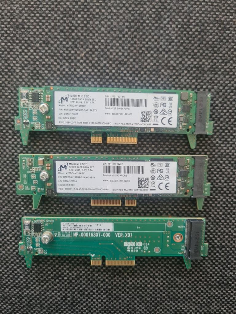 Micron M600 128 GB M.2 SSD - SATA 6Gb/s, Intern, 128 GB, Ophalen of Verzenden, Zo goed als nieuw