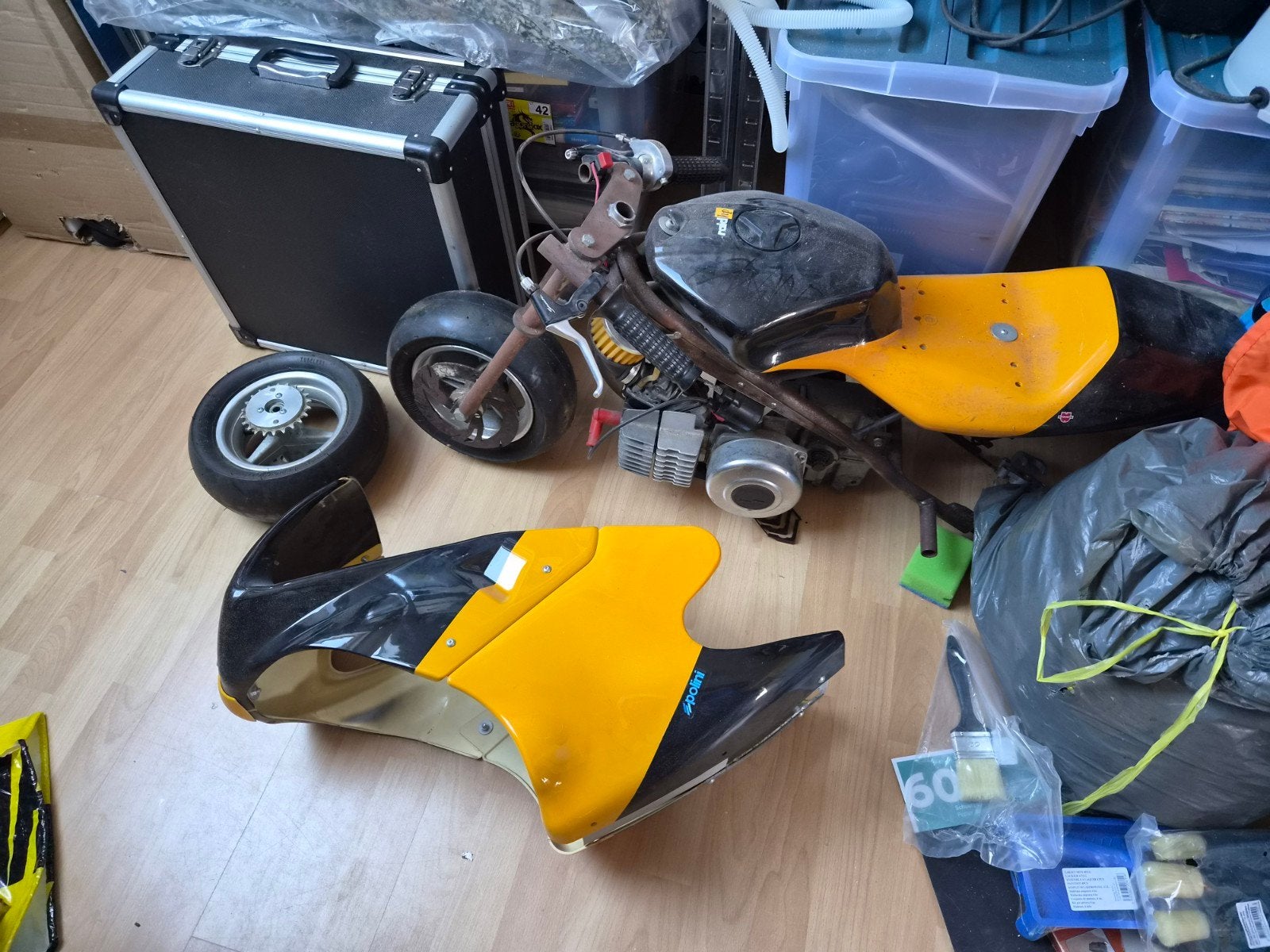 Pitbike / Minibike - Project of onderdelen, Ophalen, Gebruikt, Onbekend, Pitbike