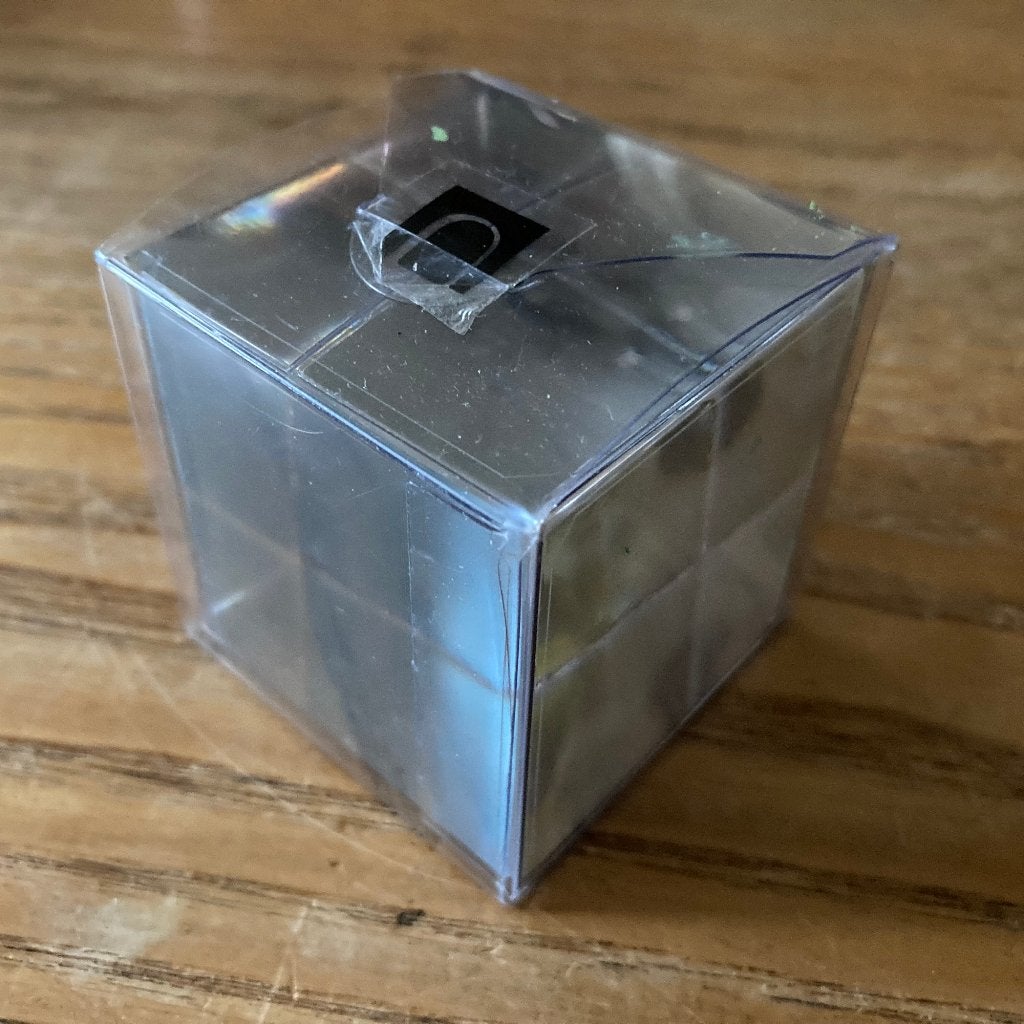 Umbra fotokubus ice frame - voor 3 foto's 5 cm - nieuw, Zilver, Overige typen, Nieuw, Ophalen of Verzenden