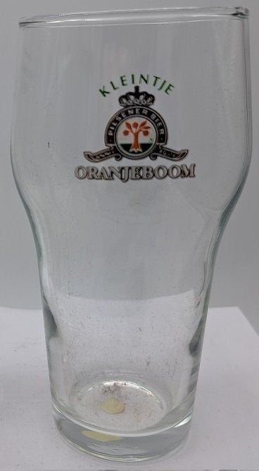 Oranjeboom Bierglas Kleintje, Verzamelen, Ophalen of Verzenden, Gebruikt, Glas of Glazen, Oranjeboom