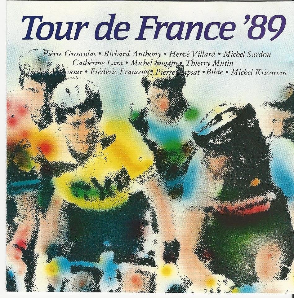 Tour de France '89 oa. Vilard,Sardou,Fugain,Lara = 5,99, Ophalen of Verzenden, Zo goed als nieuw, Verzamelalbum