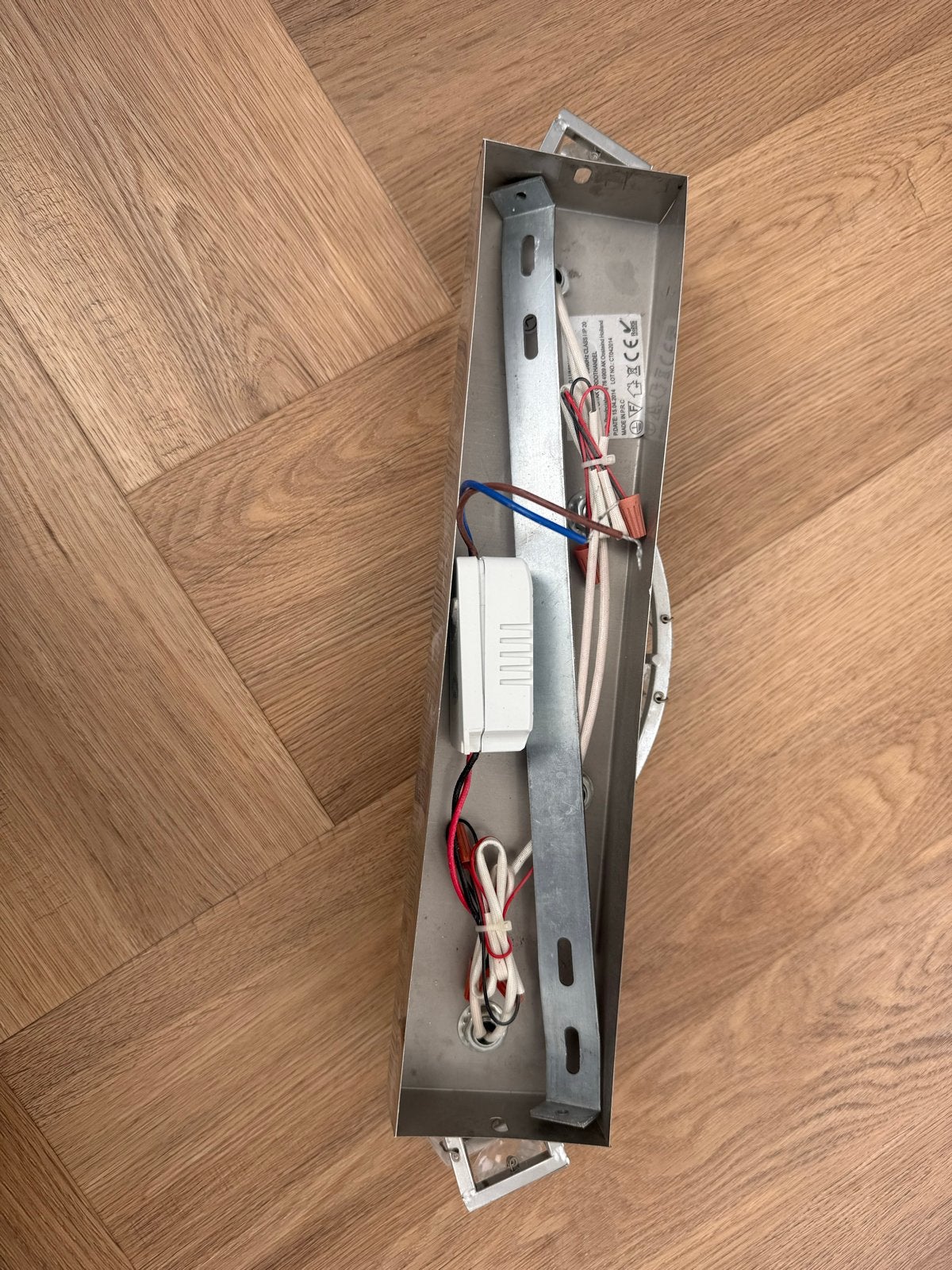 Moderne kristallen wandlamp - Chroom, LED, Overige fittingen, Ophalen of Verzenden, Overige merken