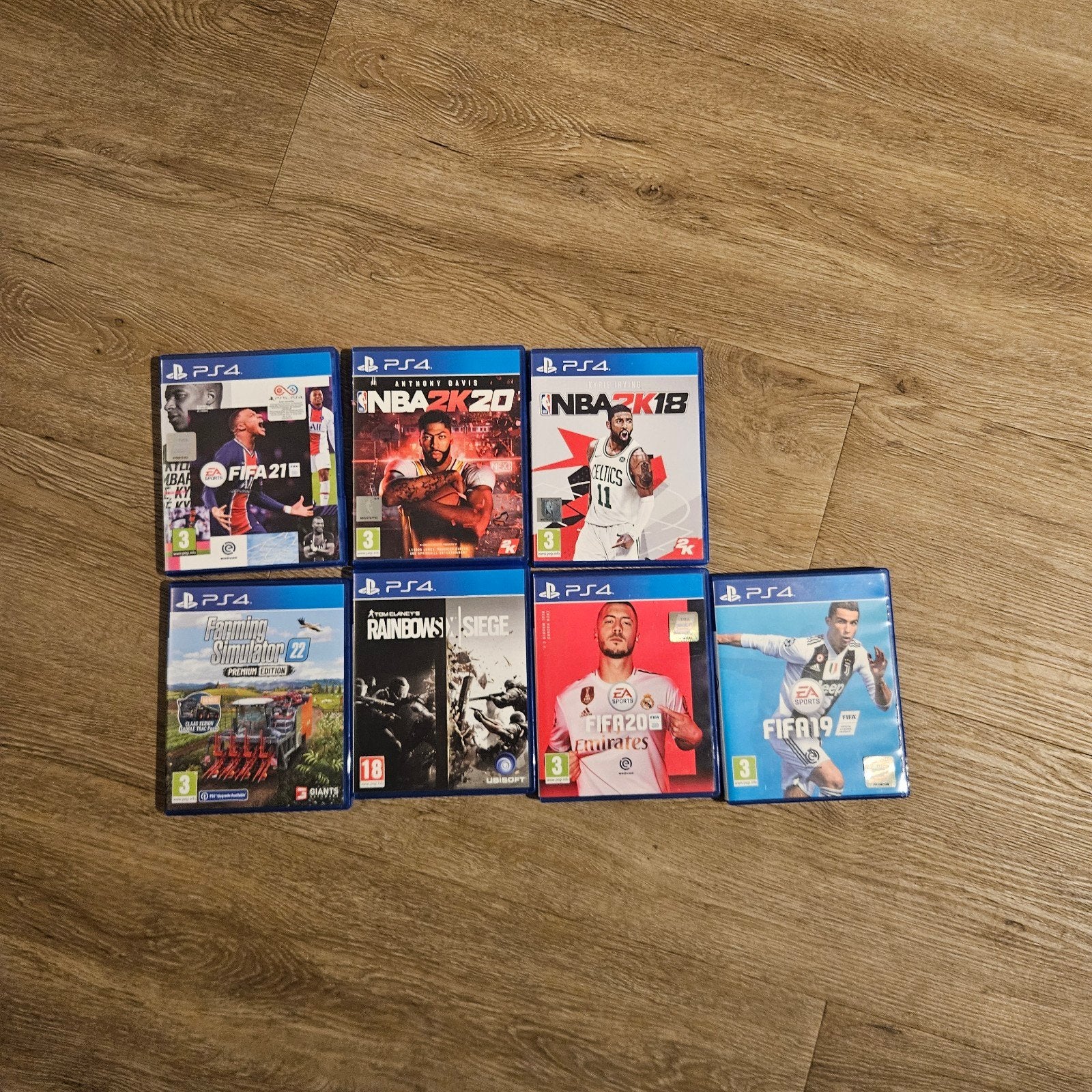 PS4 Games: FIFA, NBA2K, Farming Simulator, Rainbow Six, Online, Gebruikt, Ophalen of Verzenden, Sport