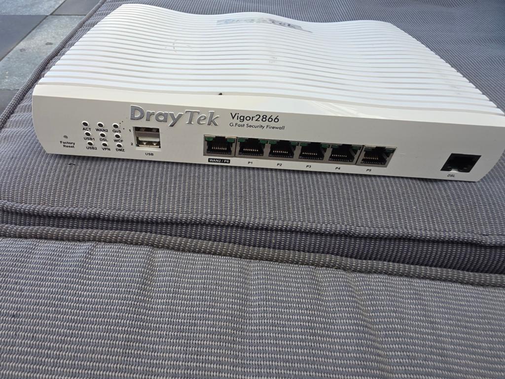 DrayTek Vigor 2866 G.Fast Security Firewall Router, Ophalen of Verzenden