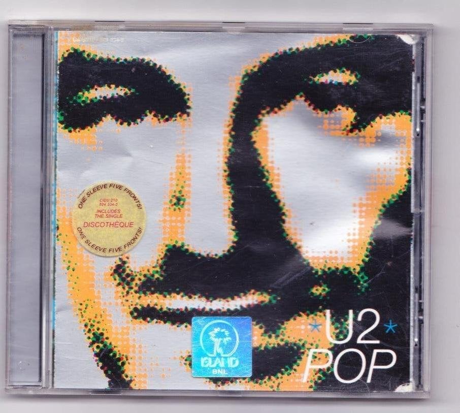 U2 cd Pop, Ophalen of Verzenden, 1990 - 1999, Gebruikt