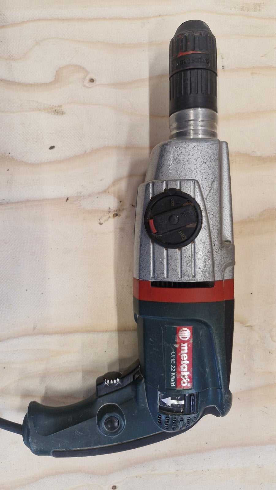 Metabo UHE 22 Multi Boorhamer - Gebruikt, Boor- en/of Breekhamer, Ophalen of Verzenden, Klopboormechanisme, Gebruikt