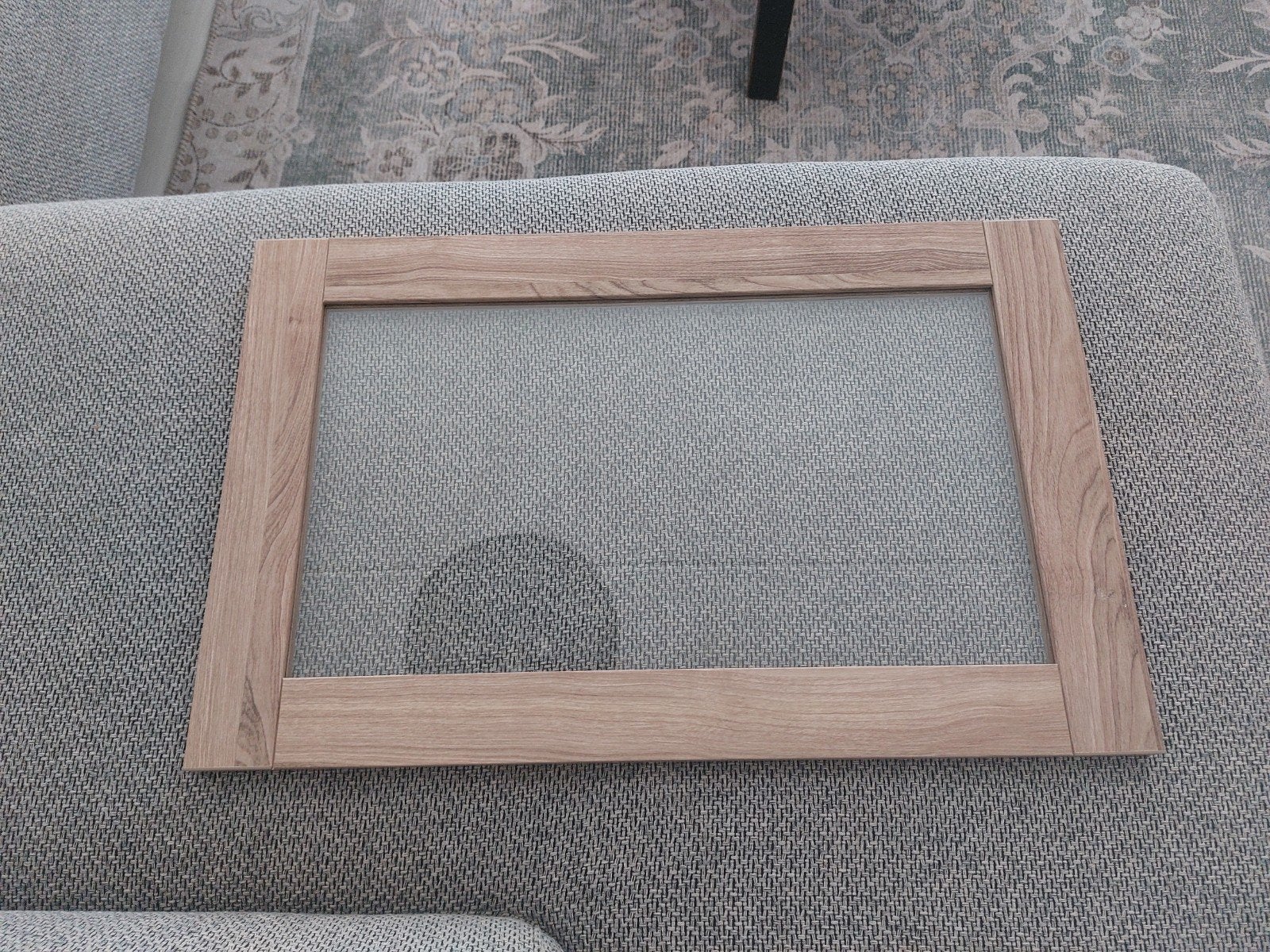 ikea Sindvik vitrinedeur 60x38 cm., Ophalen, Gebruikt