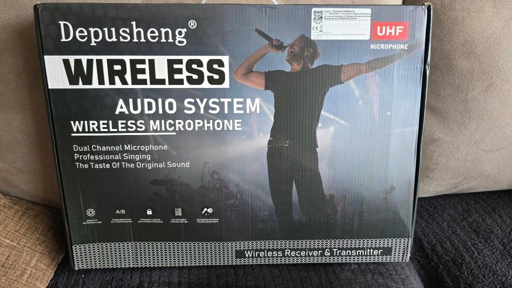 microfoon, Muziek en Instrumenten, Microfoons, Ophalen of Verzenden, Nieuw, Zangmicrofoon, Draadloos