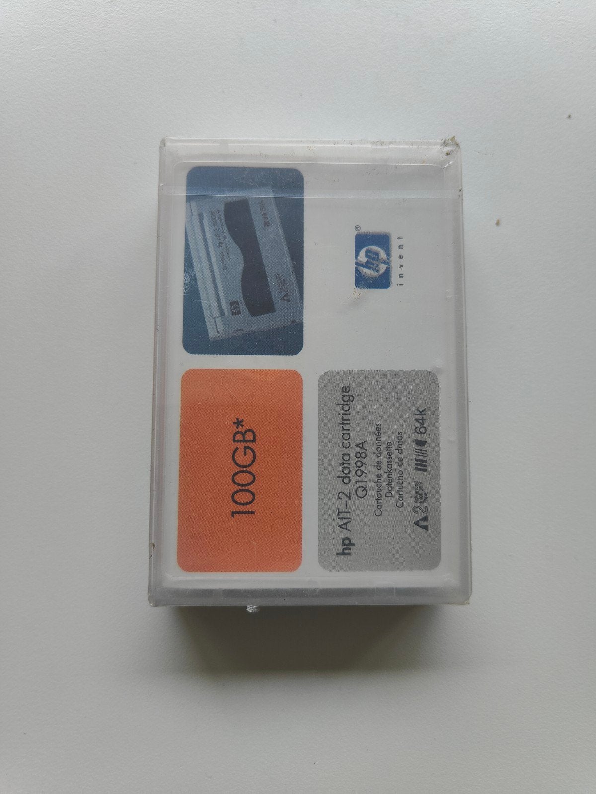 HP AIT-2 datacartridge 100GB Q1998A, Computers en Software, Harde schijven, Ophalen, Intern, 100GB, Server