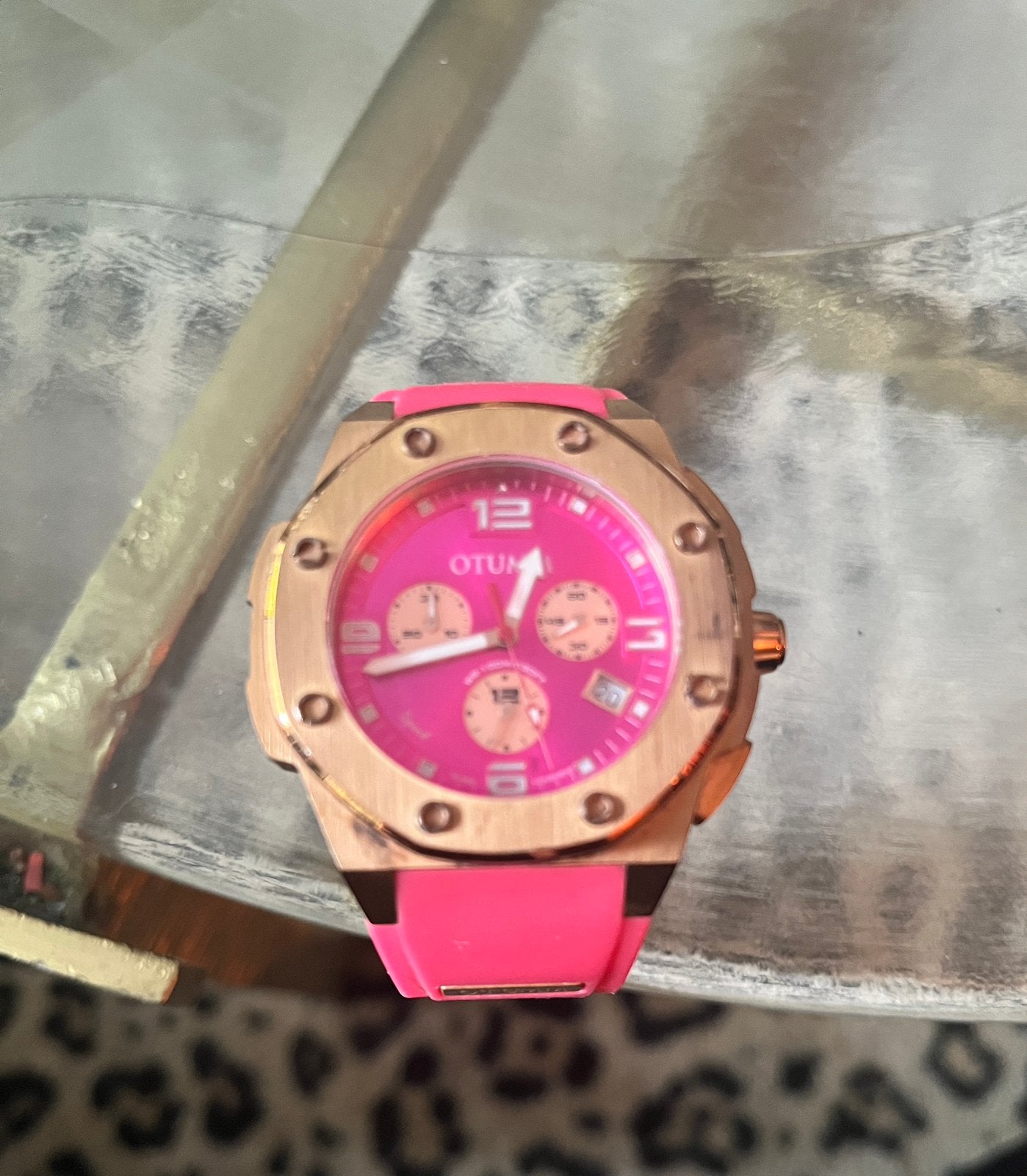 OTUMM horloge met rubberen band, Overige merken, Kunststof, Verzenden, Polshorloge