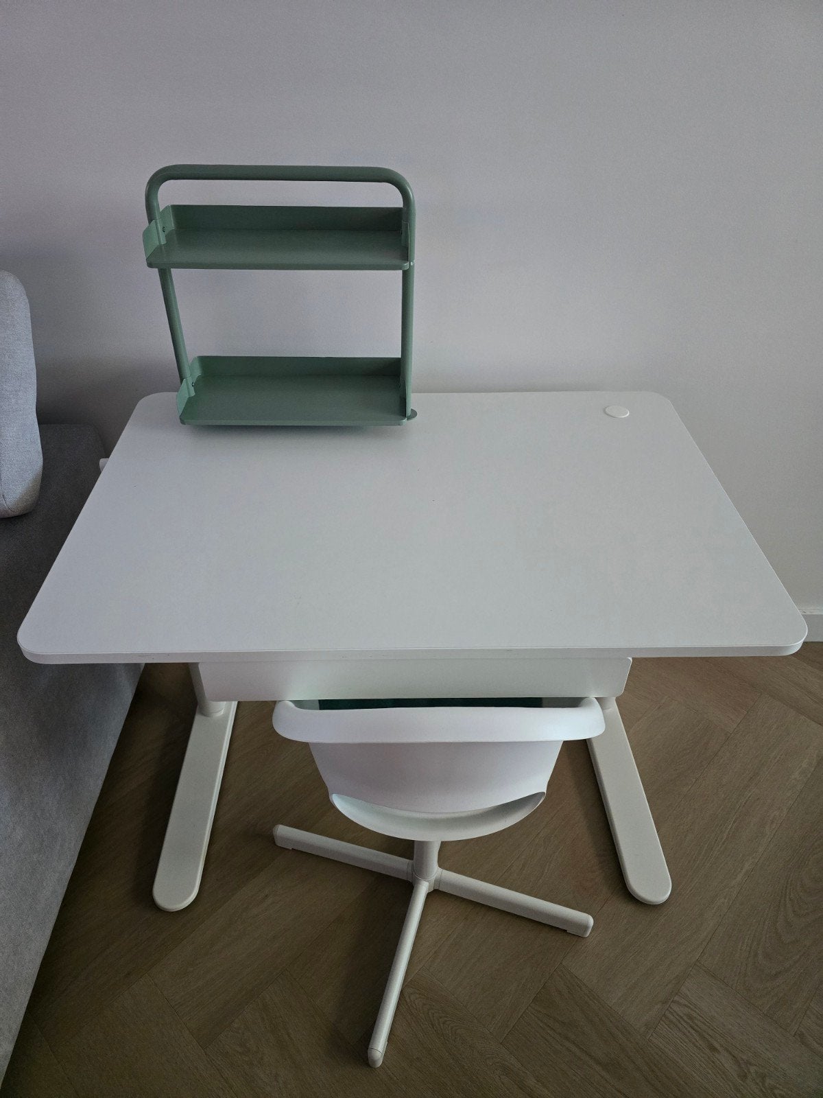 IKEA RELATERA kinderbureau set (Meegroei), Ophalen, Zo goed als nieuw, Tafel(s) en Stoel(en)
