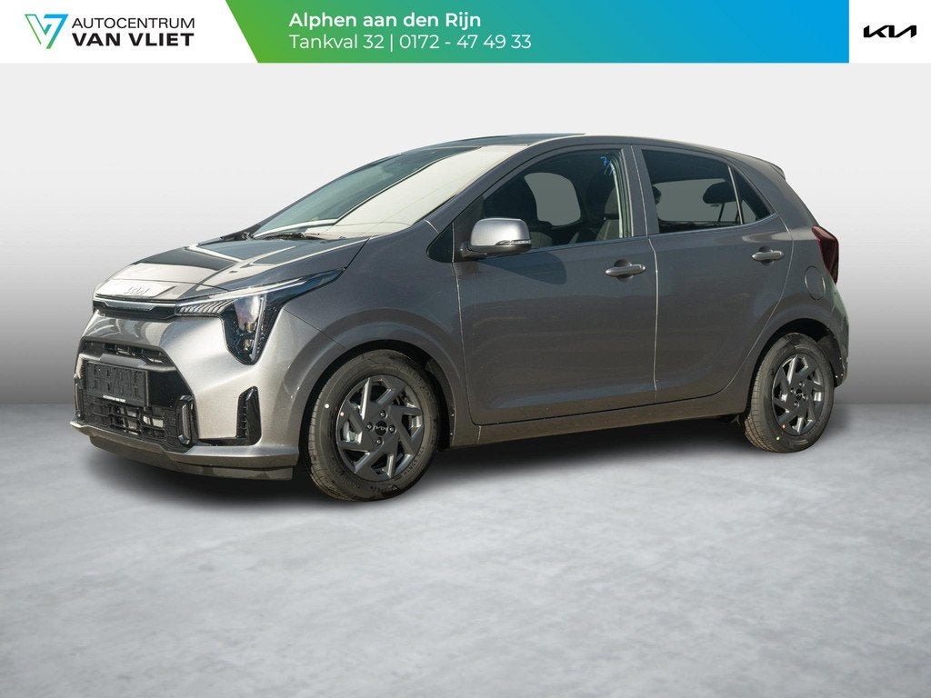 Kia Picanto 1.0 GDi DynamicPlusLine | AUTOMAAT | Navigatie |, Auto's, Kia, Stof, 4 stoelen, 68 pk, Parkeersensor