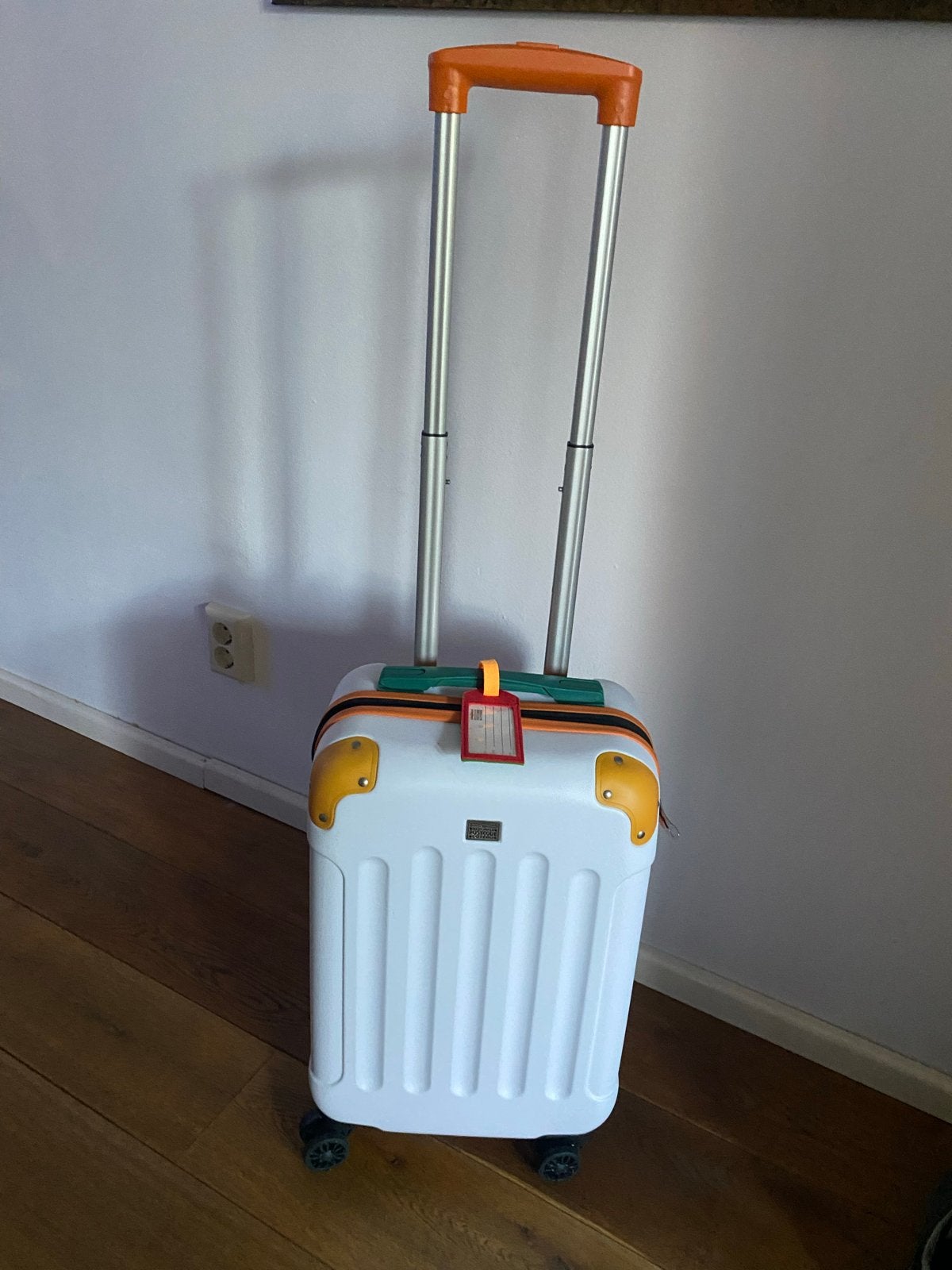 Postcodeloterij trolley koffer, Sieraden, Tassen en Uiterlijk, Koffers, Ophalen, 50 tot 60 cm, Hard kunststof, Zo goed als nieuw