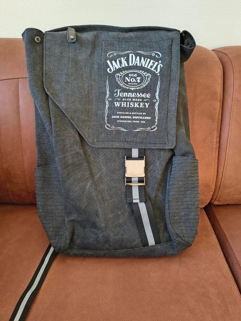 Jack Daniels Rugtas met Fleshouder en Ritszak, Ophalen of Verzenden, Nieuw, 25 tot 40 cm, Overige merken