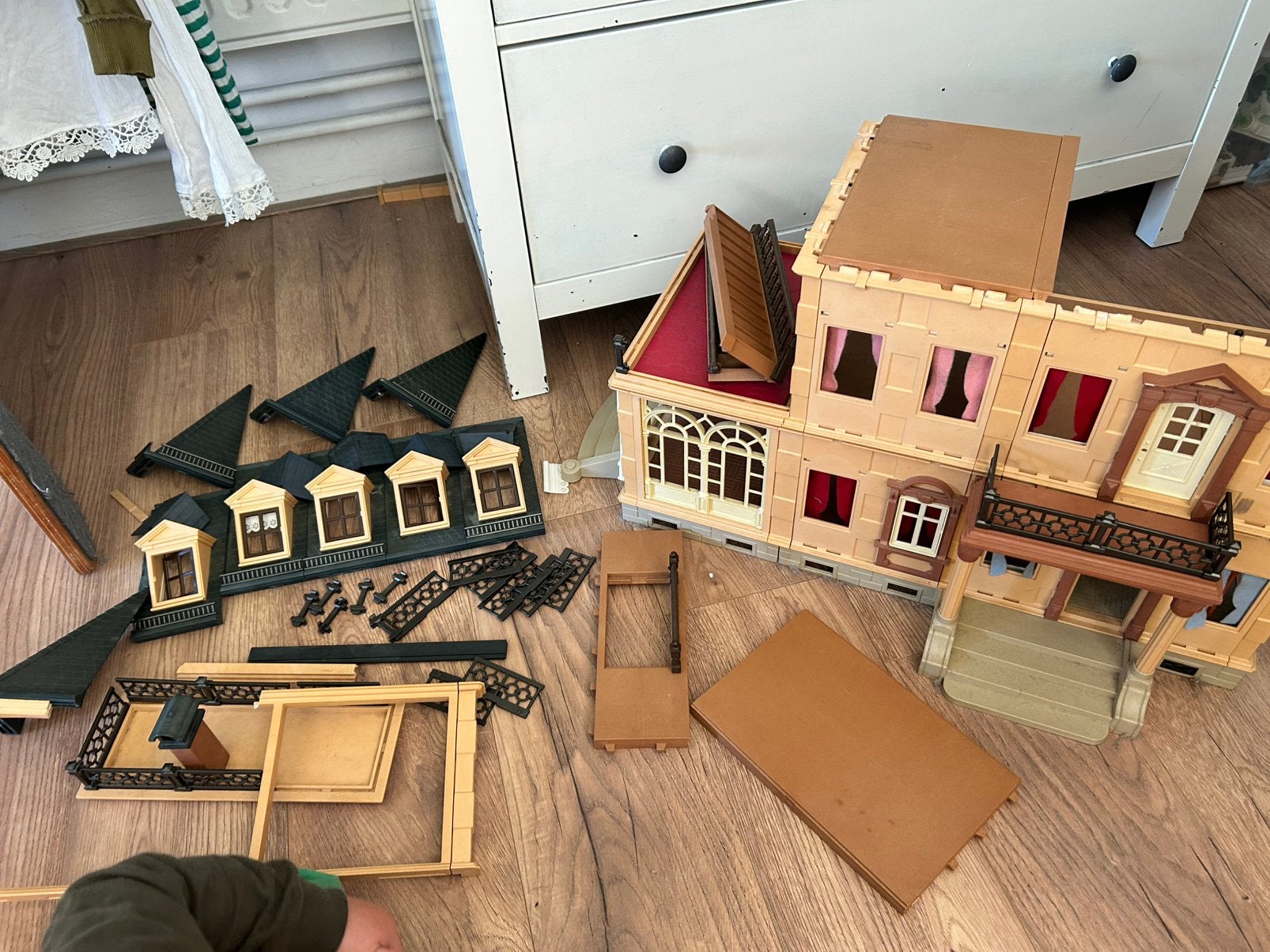 Playmobil herenhuis oud huis, Ophalen, Zo goed als nieuw, Poppenhuis