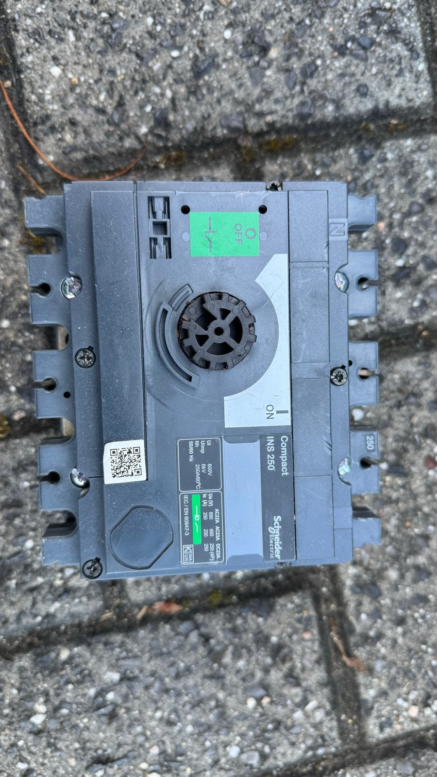Hoofdschakelaar Schneider COMPACT INS 250 - Zo goed als nieu, Ophalen of Verzenden, Zo goed als nieuw, Schneider Electric, Schakelaar