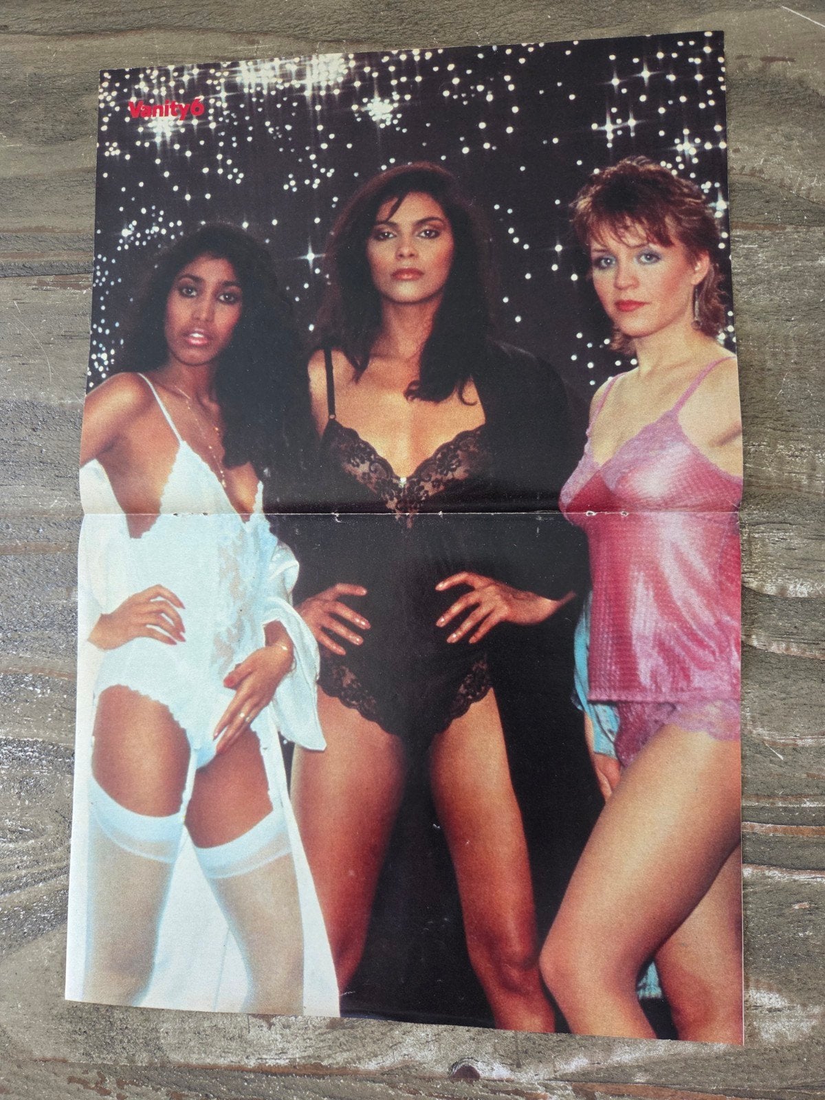 Vanity 6 Poster - Vintage Muziek Poster, Rechthoekig Staand, Ophalen of Verzenden, Zo goed als nieuw, A1 t/m A3