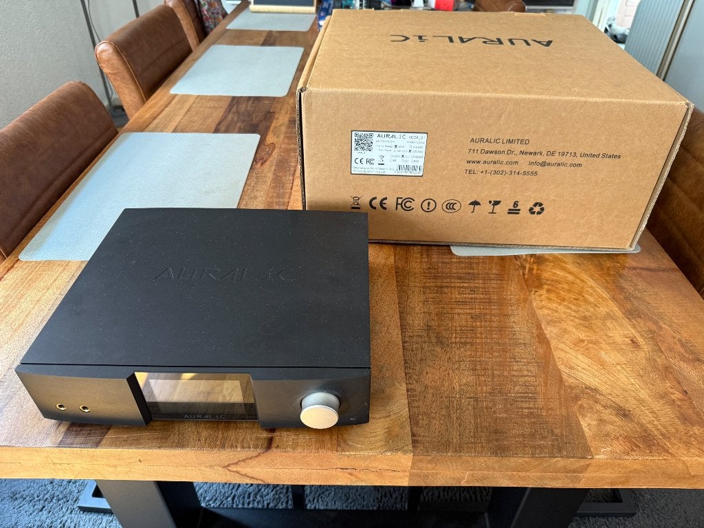 Auralic Vega G1, Ophalen of Verzenden, Gebruikt, 120 watt of meer, Overige merken