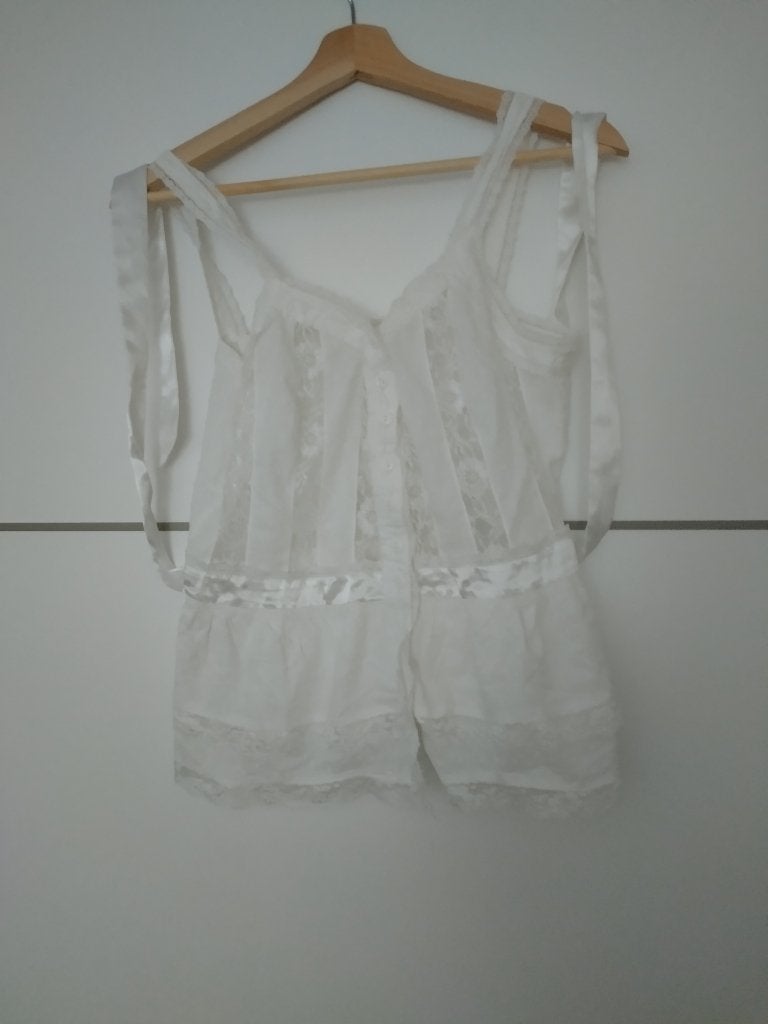 Topje Nouvelle Jendannce, Kleding | Dames, Tops, Maat 38/40 (M), Verzenden, Wit, Nouvelle Jendannce