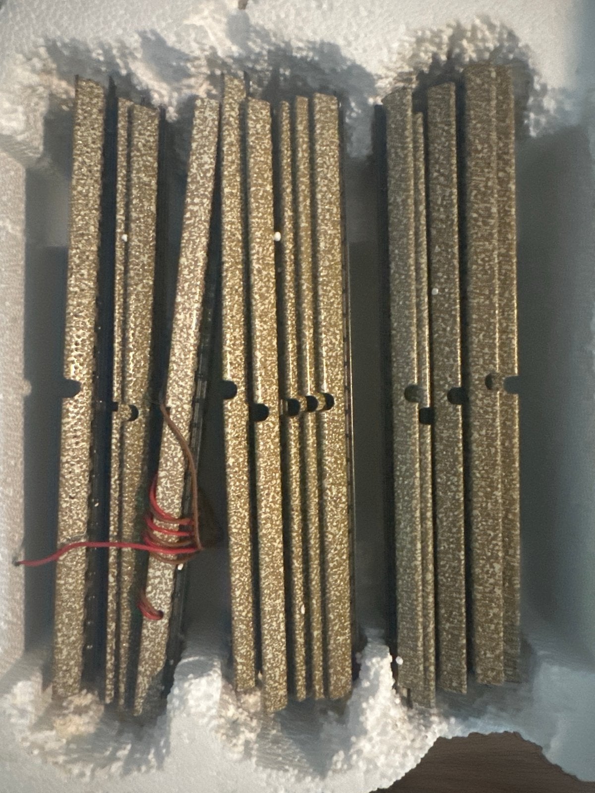 Märklin Rails met aansluitrail - Gebruikt 14 stuks, Ophalen, Wisselstroom, Gebruikt, Rails