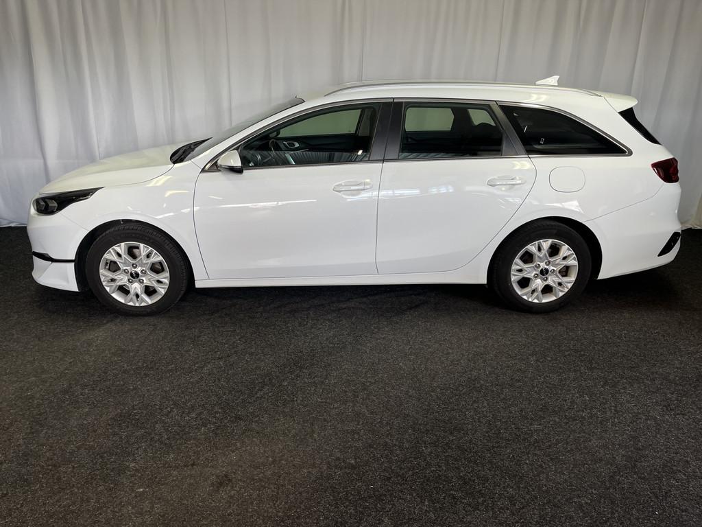 Kia Ceed Sportswagon 1.0 T-GDi DynamicLine ECC/APPLE/CAMERA/, Voorwielaandrijving, Stof, Gebruikt, Wit