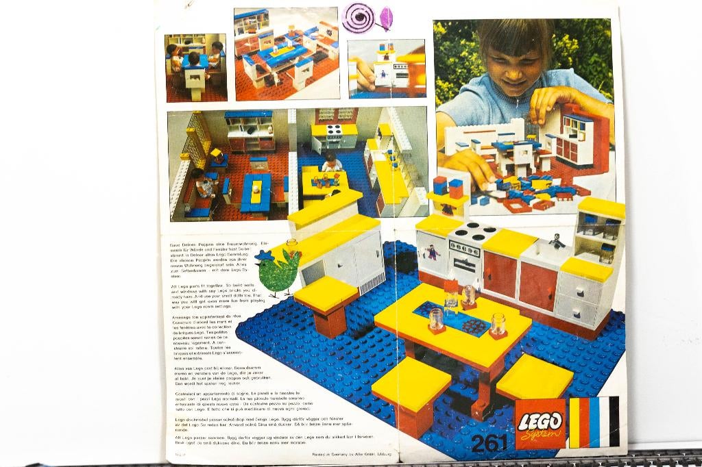 LEGO 261 -4 Homemaker:Complete Kitchen Set, Ophalen of Verzenden, Gebruikt, Lego