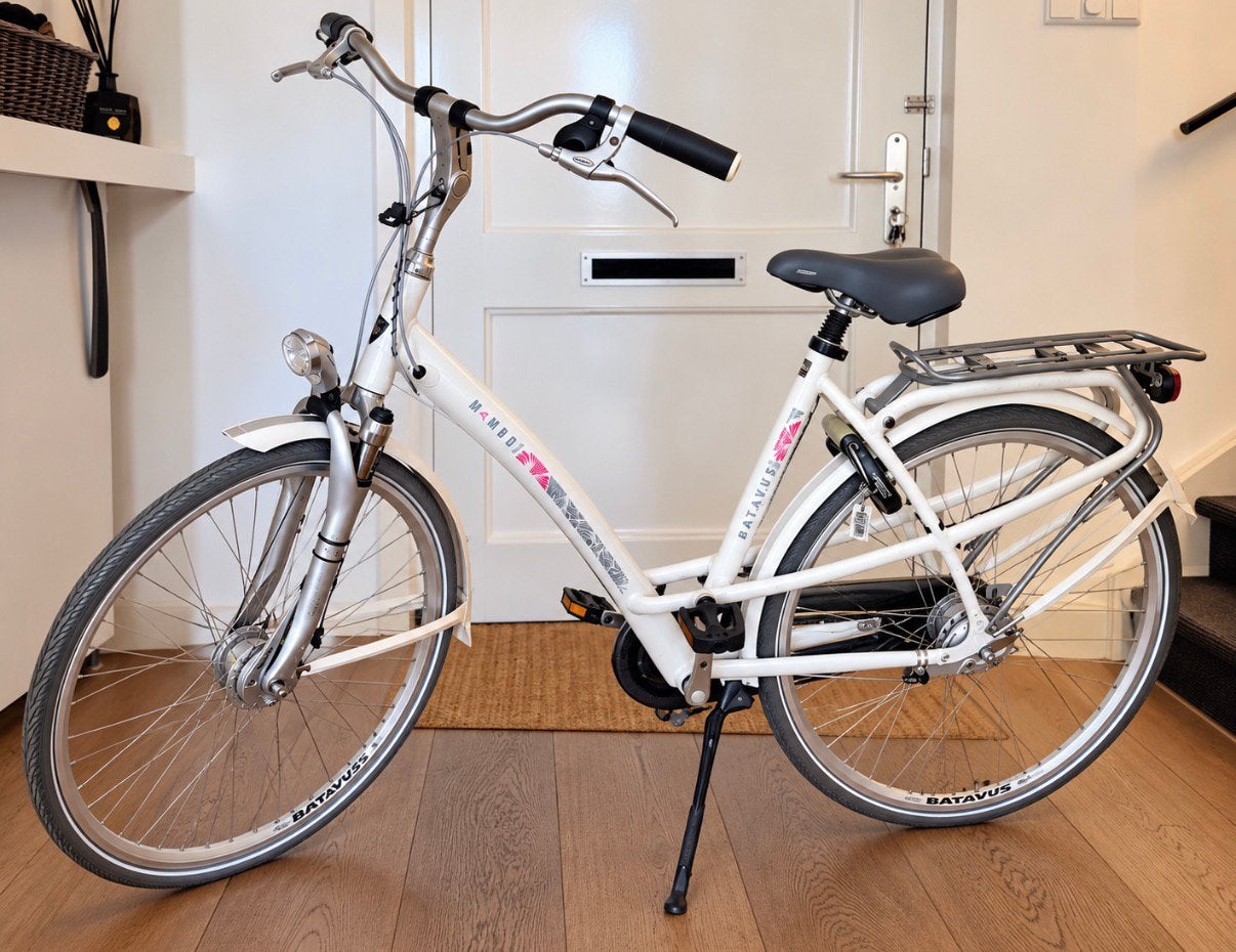 Batavus Mambo Spring damesfiets – Nexus 8 – weinig gebruikt, Ophalen, Terugtraprem, Batavus, Zo goed als nieuw