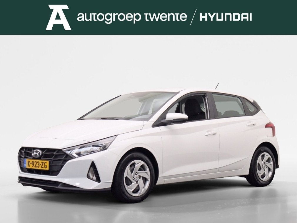 Hyundai i20 1.2 MPI i-Motion | DAB | Bluetooth | Dealer onde, Auto's, 4 cilinders, Wit, Bedrijf, Handgeschakeld