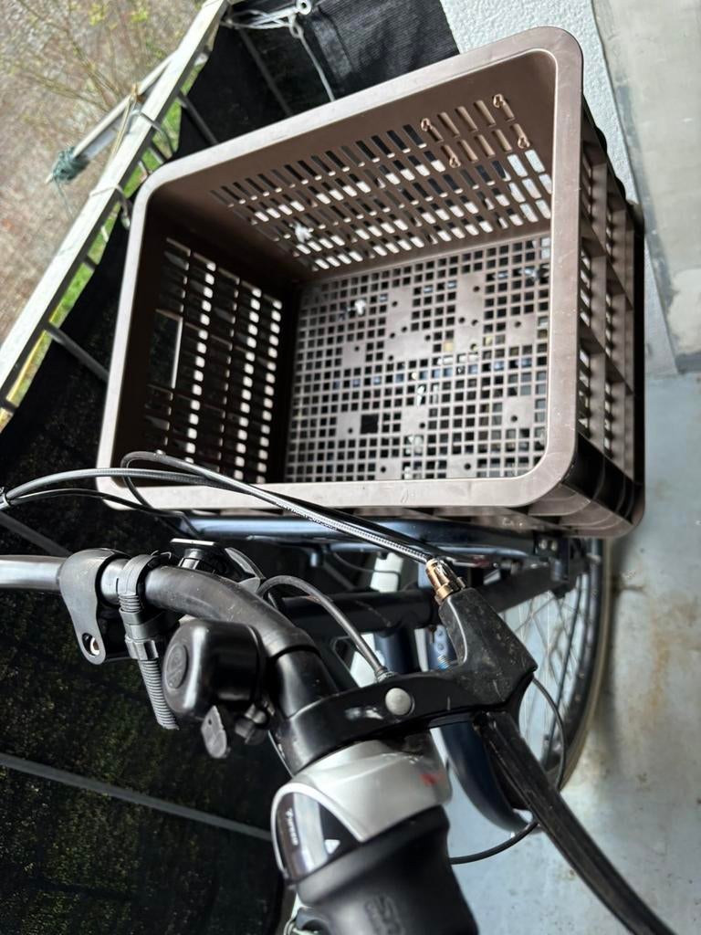 Pointer E-bike met mand en slot, Gebruikt, 51 tot 55 cm, 30 tot 50 km per accu, Ophalen