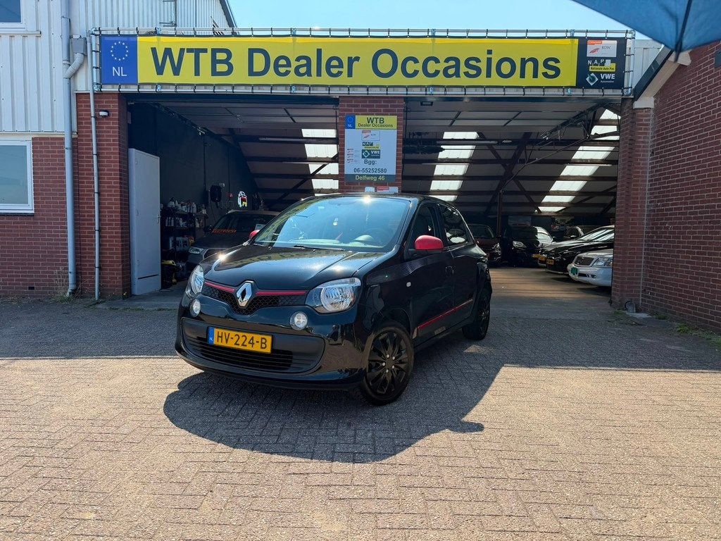 Renault Twingo 1.0 SCe Collection, 2e Eig., Navi, Airco/ECC,, Auto's, Renault, Gebruikt, 840 kg, 4 stoelen, Zwart