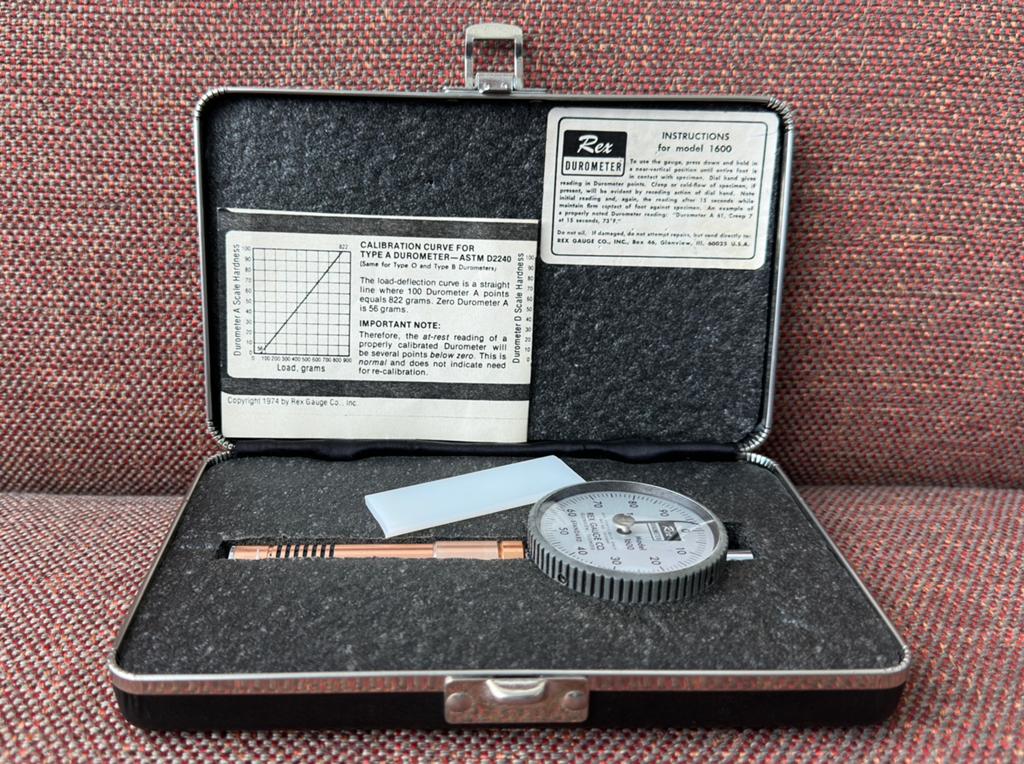 Rex durometer model 1600 type D, Verzenden, Zo goed als nieuw