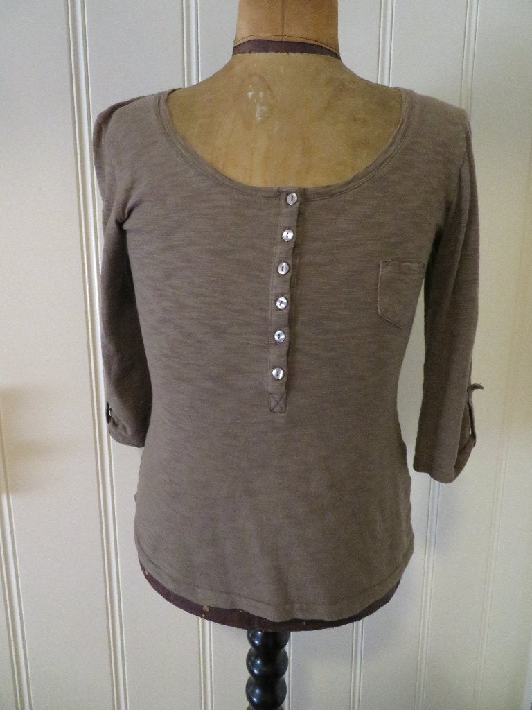 Dames T-Shirt- truitje Seasons Maat L bruin, Bruin, Seasons, Maat 42/44 (L), Ophalen of Verzenden