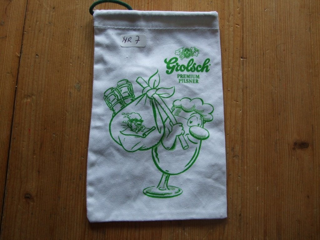 Grolsch muntenzakje (nr.7), Verzamelen, Ophalen of Verzenden, Nieuw, Overige typen, Grolsch