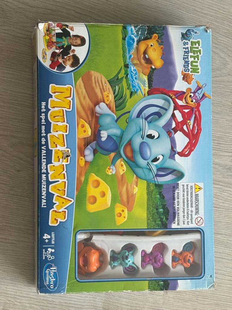 Elefun & Friends Muizenval: Het spel met de vallende muizenv, Hobby en Vrije tijd, Een of twee spelers, Ophalen of Verzenden, Gebruikt