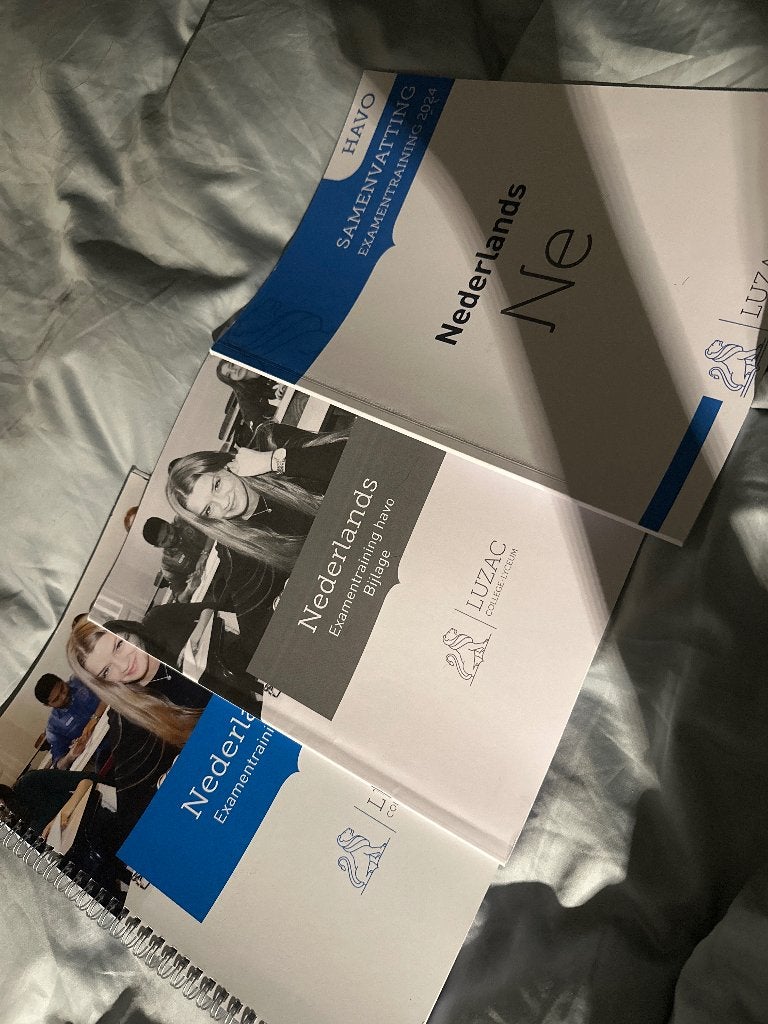 Luzac examentraining setje 2024 Nederlands Havo, Luzac College-Lyceum, HAVO, Ophalen of Verzenden, Zo goed als nieuw
