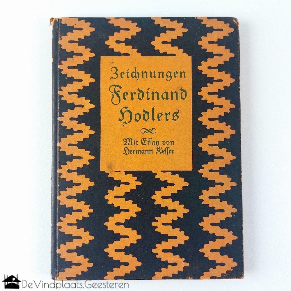Tekeningen van Ferdinand Hodler - Antieke biografie uit 1921, Ophalen of Verzenden, Zo goed als nieuw, Schilder- en Tekenkunst
