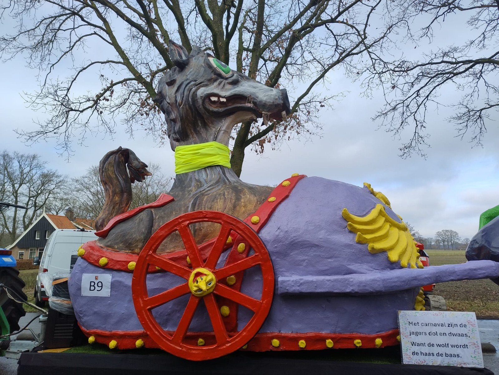 Carnavalswagen: Jager en Wolf, Ophalen, Gebruikt, Overige typen, Carnaval