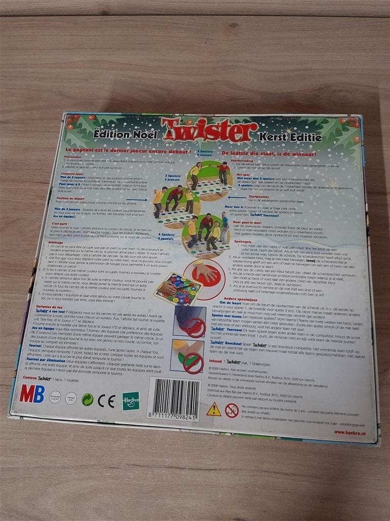 Twister Kerst editie - s5311, Verzenden, Zo goed als nieuw