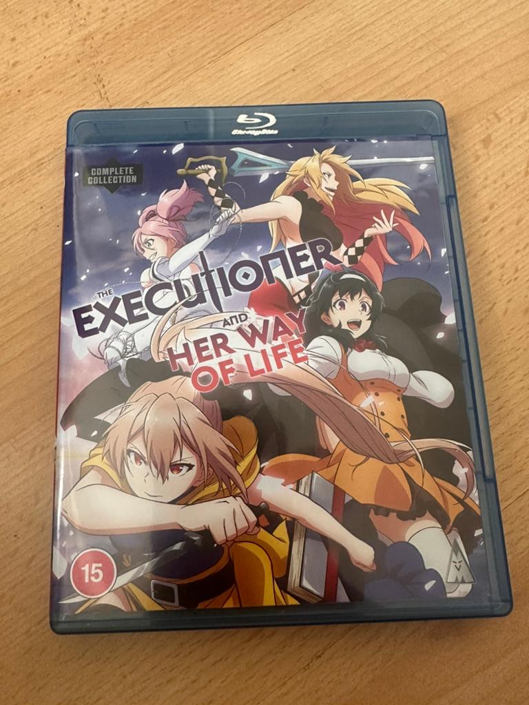 The Executioner and Her Way of Life Anime bluray compleet!, Ophalen of Verzenden, Zo goed als nieuw
