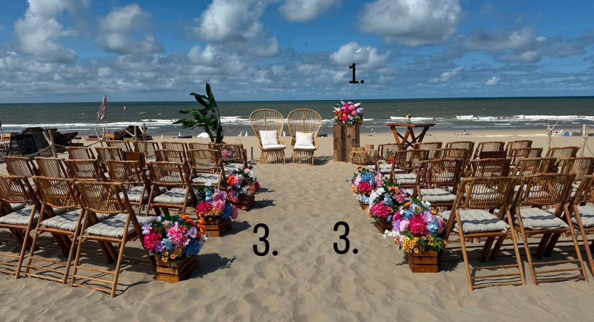 Colorful kleurrijke bruiloft decoratie te koop, Ophalen, Nieuw, Versiering, Geboorte of Huwelijk