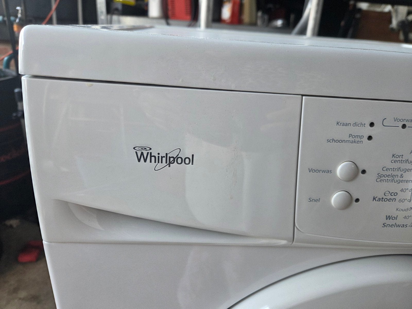 Whirlpool AWO 9566 Green Wasmachine 6 kg, Ophalen, 4 tot 6 kg, Overige typen, Zo goed als nieuw