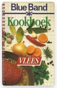 Pouwels - Blue Band Kookboek Vlees uit 1985, Ophalen of Verzenden, Pouwels