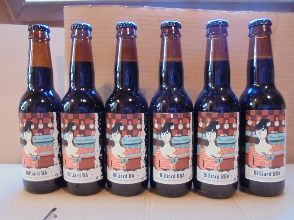 Frontaal Billiard BA en BBA oude barrel aged bieren, Verzamelen, Ophalen of Verzenden, Nieuw, Flesje(s), Overige merken