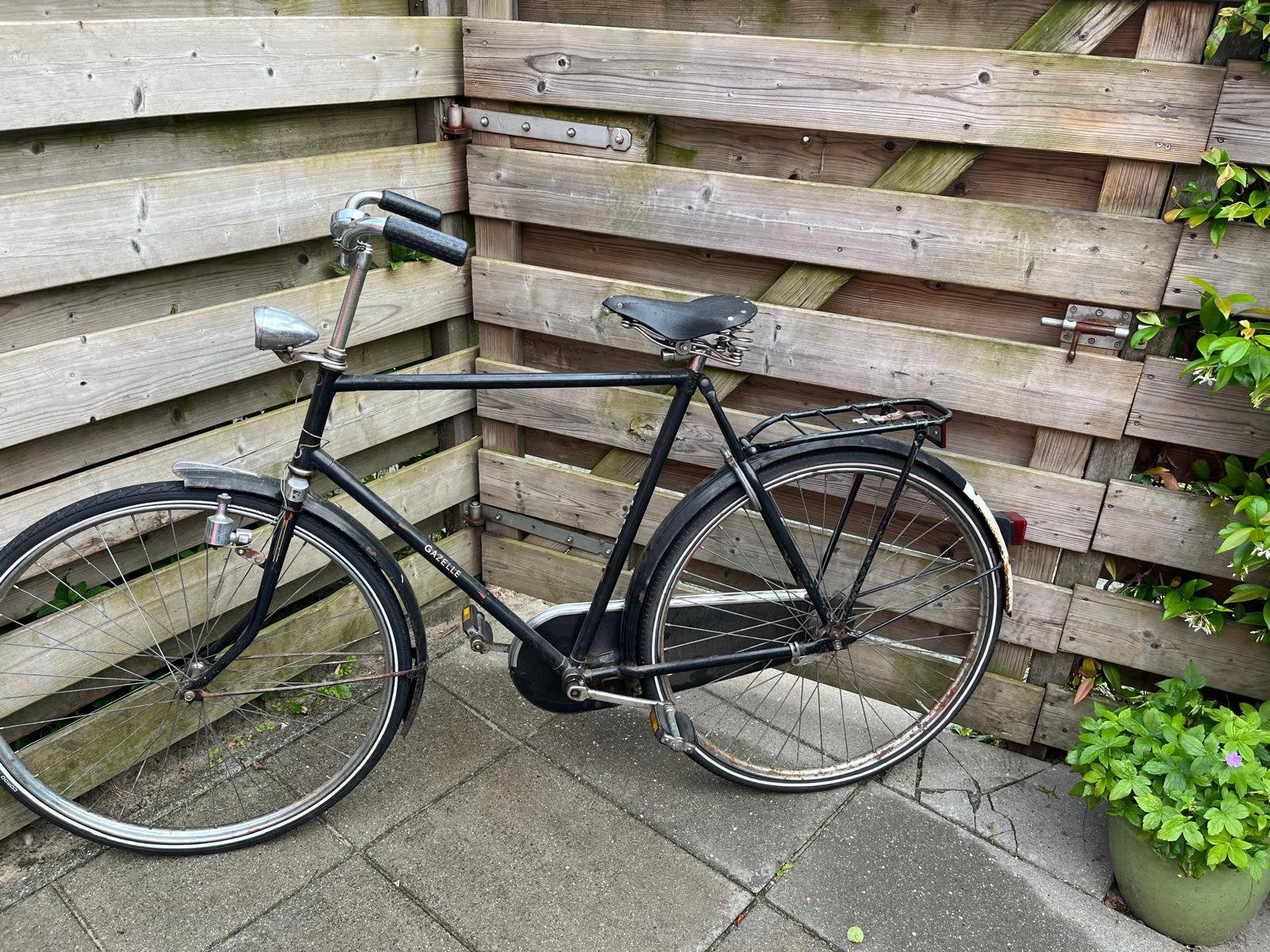 GAZELLE OPA FIETS, Ophalen