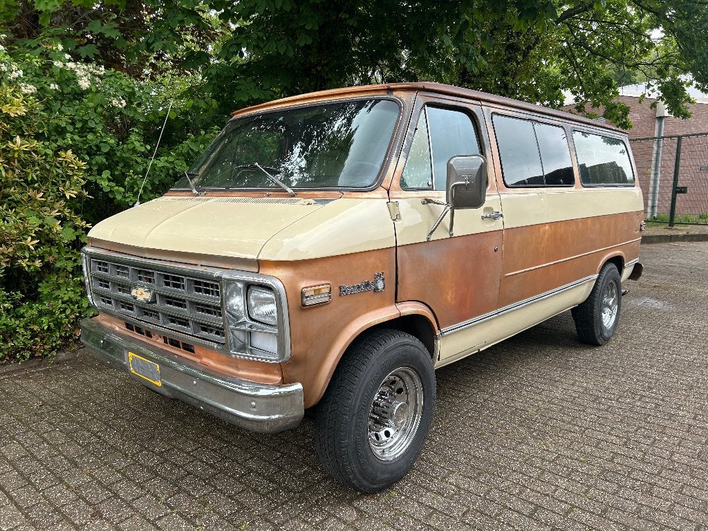 Chevrolet Beauville G30 1979 6.6 liter, Auto's, Automaat, Achterwielaandrijving, 6600 cc, Overige carrosserieën